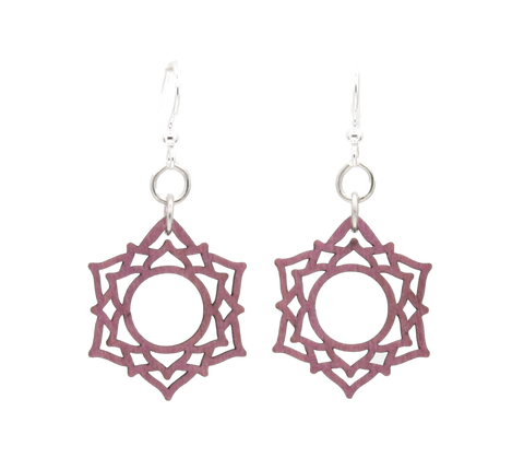 Sahasrara Chakra Earrings #1630