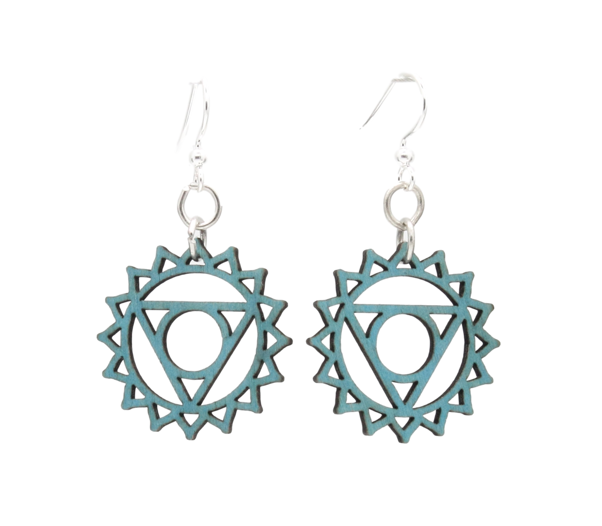 Vishuddha Chakra Earrings #1632