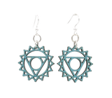 Vishuddha Chakra Earrings #1632