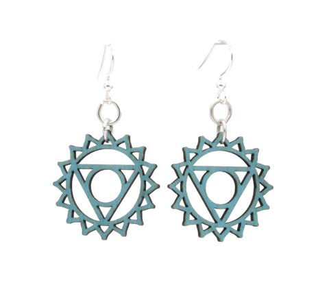 Vishuddha Chakra Earrings #1632