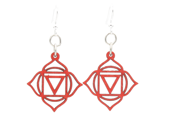 Muladhara Chakra Earrings #1636