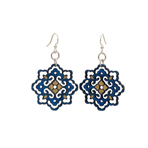 Lace Flower Earrings #1674