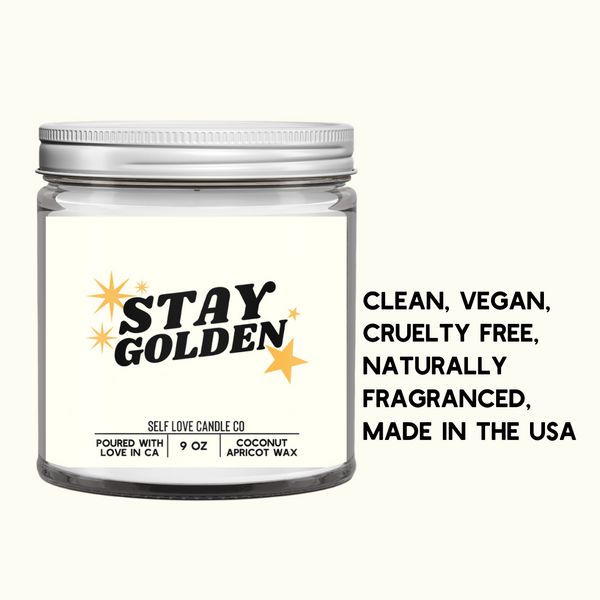 Stay Golden Candle
