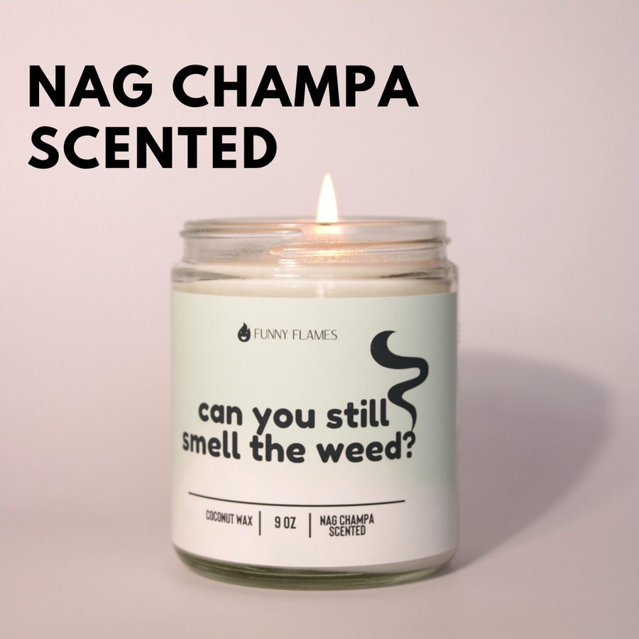 Can You Still Smell The Weed? Candle