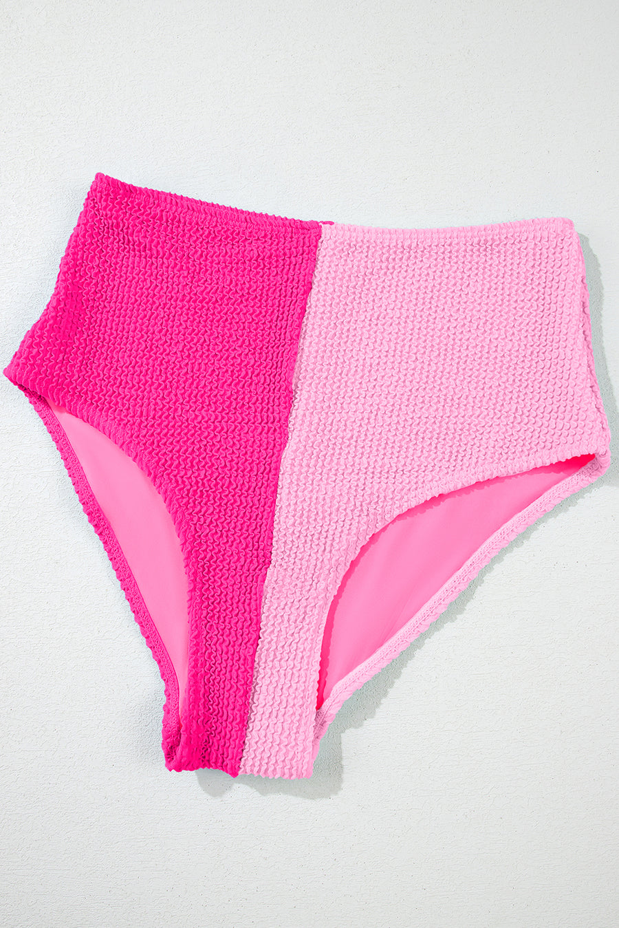 Corded Color Block Square Neck Tankini- 3 Colors