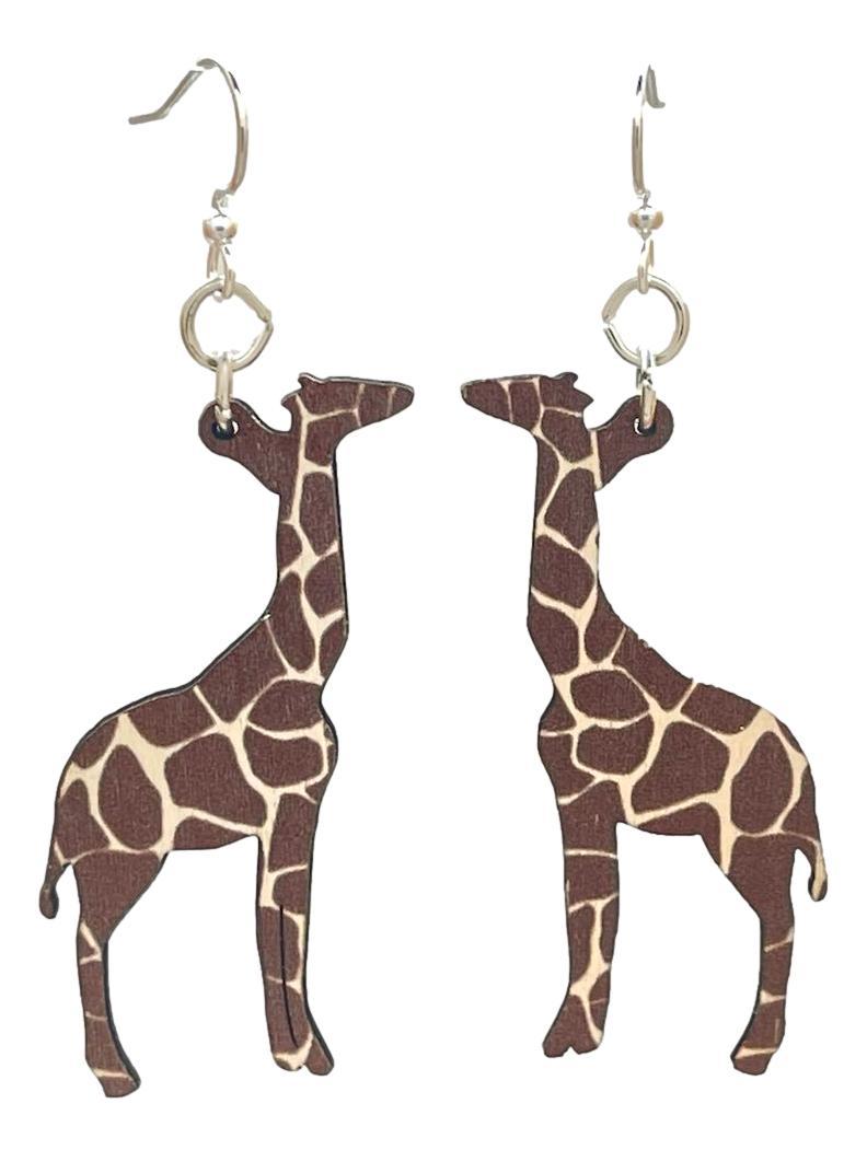 Giraffe Print Earrings