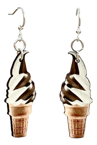 Soft Serve Ice Cream Earrings