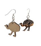 Baby Ostrich Earrings #1716