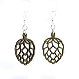Apple Green Hoppy Blossoms Earrings #171