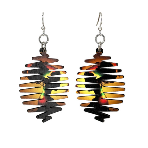 Heart of Africa Earrings #1739