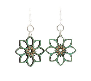 Rue Flower Blossom Earrings #181