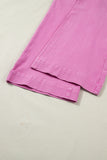 2-Button High Waist Wide Leg Jeans- 4 Colors