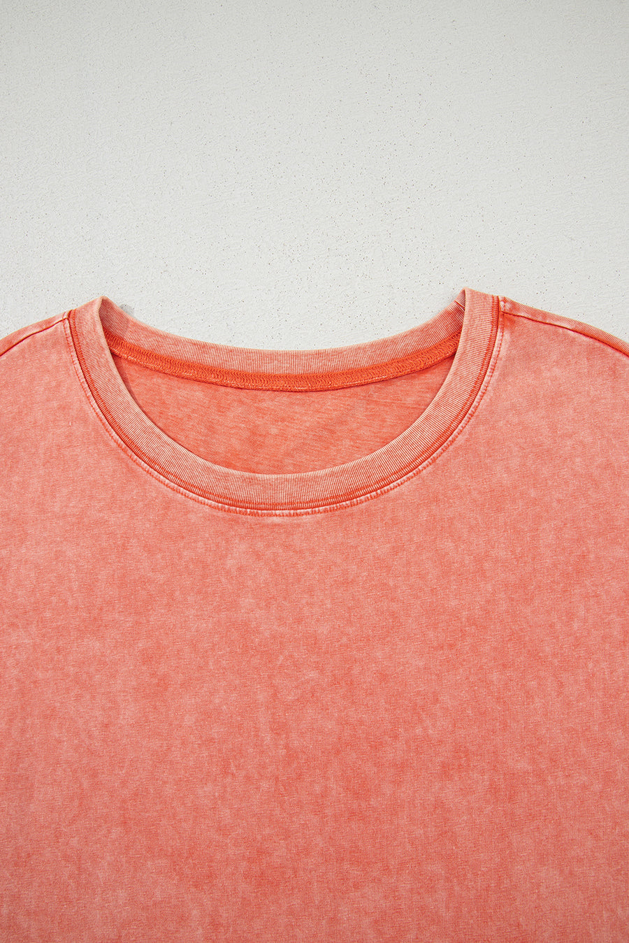Mineral Wash T-Shirt Dress with Pockets- 3 Colors