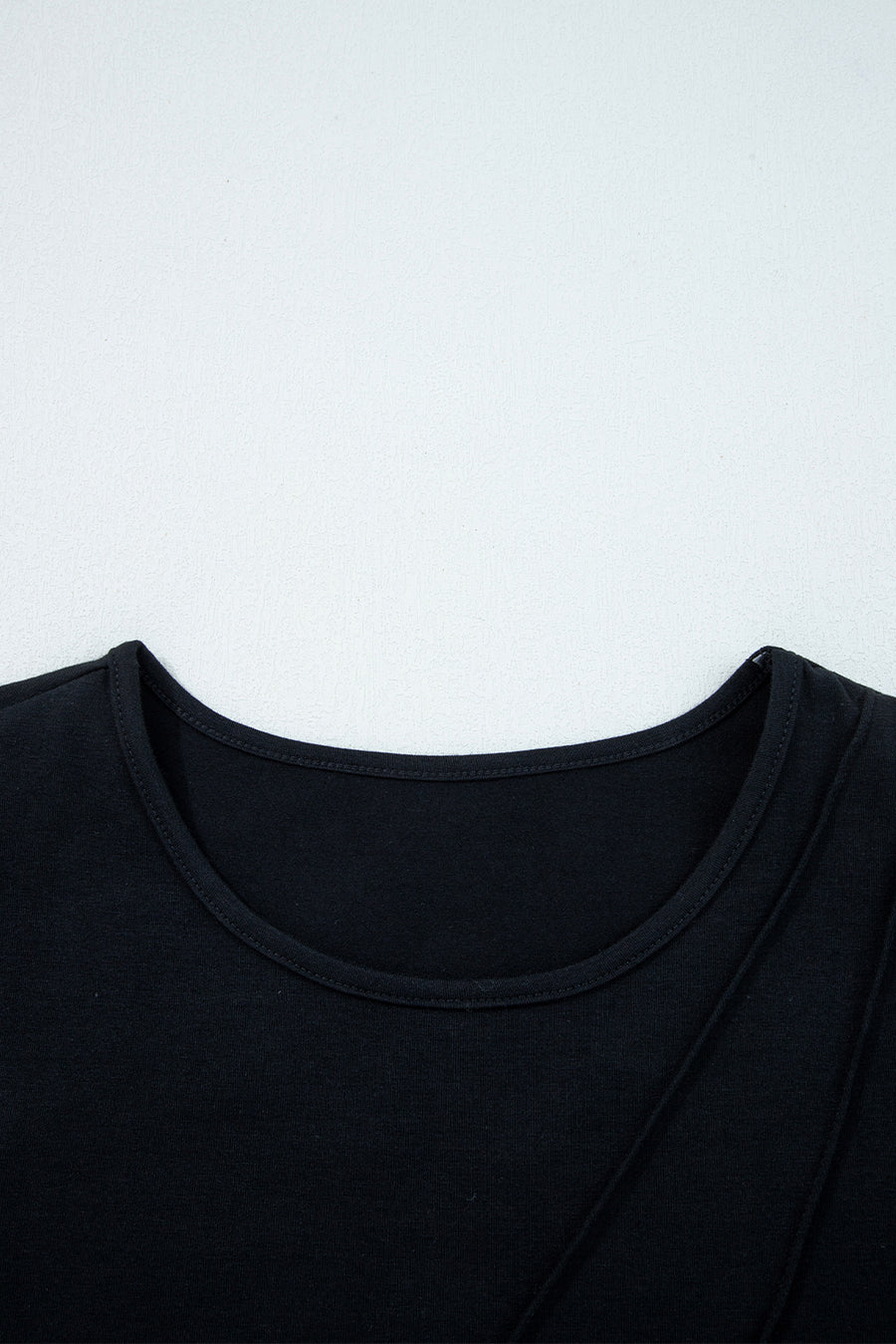 Asymmetric Seam Long Sleeve Shirt- 3 Colors