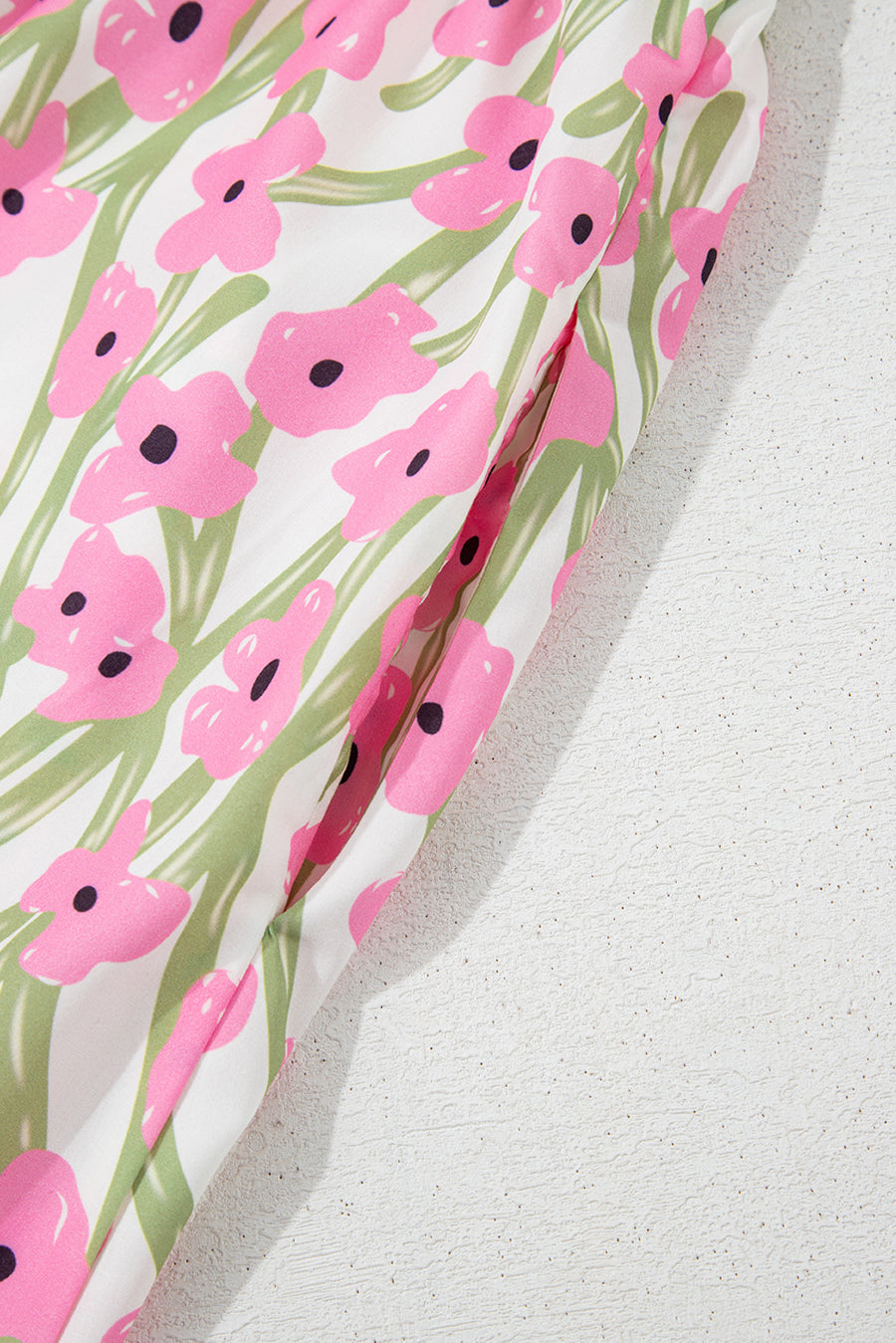 Floral Print Square Neck Ruffled Strap Maxi Dress- 2 Colors