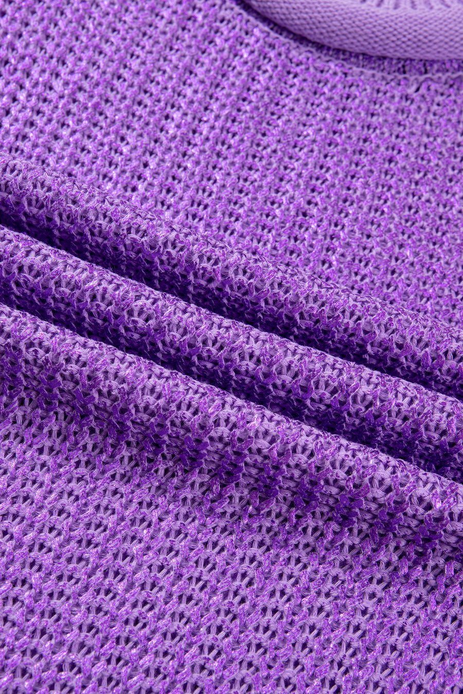 Knit High Neck Cap Sleeve Sweater- 2 Colors