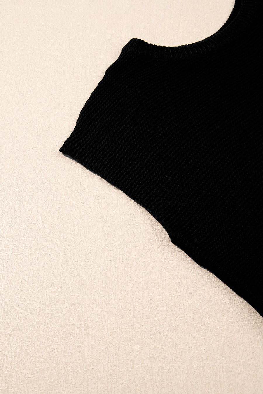 Solid Color Slit Hem Knit Top- 3 Colors