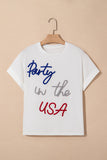 White Party in the USA Graphic T-Shirt