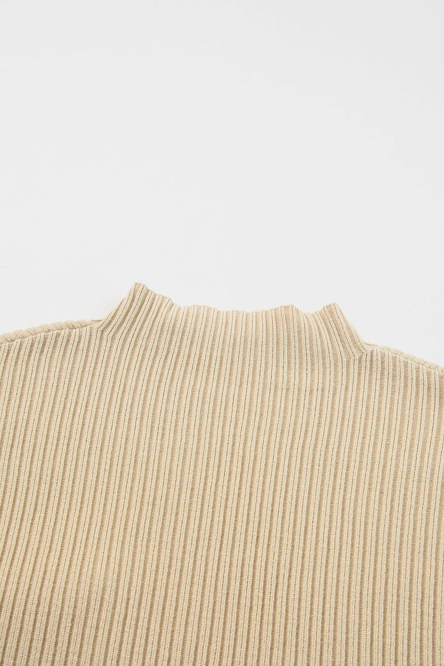 Green Pocket Ribbed Knit Short Sleeve Sweater- 9 Colors