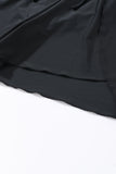 Drawstring Elastic Waist Built-In Brief Swim Shorts- 2 Colors