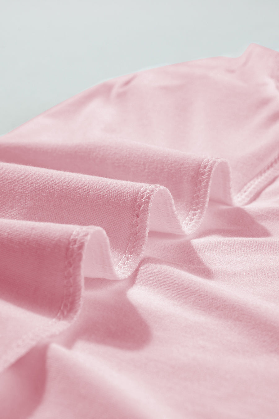 Seamed Detail Contrast Lace Raglan Sleeve T-Shirt- 2 Colors
