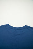 Printed Denim Chest Pocket Graphic T-Shirt- 2 Colors