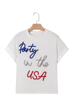 White Party in the USA Graphic T-Shirt