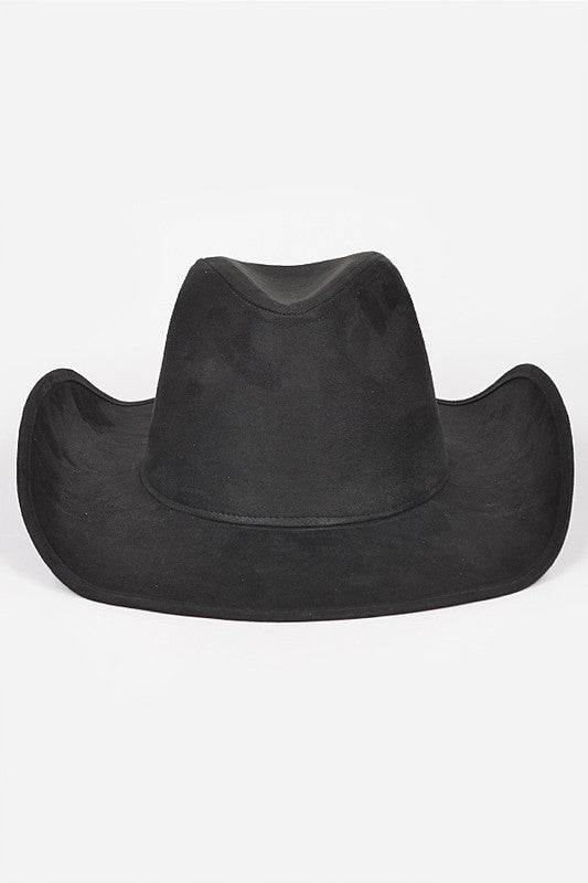 Studded Stars Suede Cowboy Hat