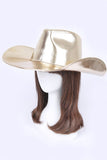 Metallic Festival Cowboy Hat- 5 Colors