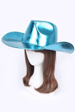 Metallic Festival Cowboy Hat- 5 Colors