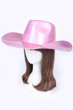 Metallic Festival Cowboy Hat- 5 Colors