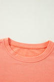 Striped Arm Drop Sleeve Loose Sweatshirt- 2 Colors