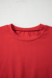 Stars and Stripes Contrast Puff Sleeve Top- 2 Colors
