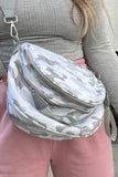 Graphic Print Gold Chain Crossbody Bag- 6 Styles