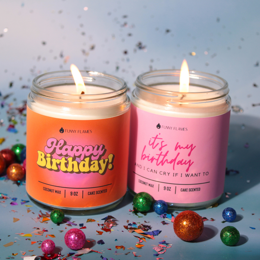 It's My Birthday And I Can Cry If I Want to Candle