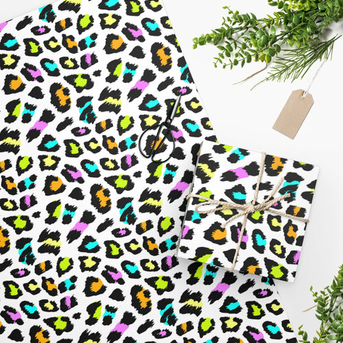 Retro Animal Print Wrapping Paper