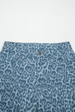 Print Frayed Edge Wide Leg High-Waist Jeans- 7 Styles