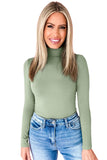 Slim Fit Long Sleeve Basic Turtleneck- 3 Colors