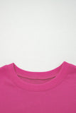 Varsity Striped Sleeve Loose Fit Sweatshirt- 8 Colors