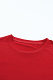 Basic Crew Neck Rolled Sleeve T-Shirt- 12 Colors