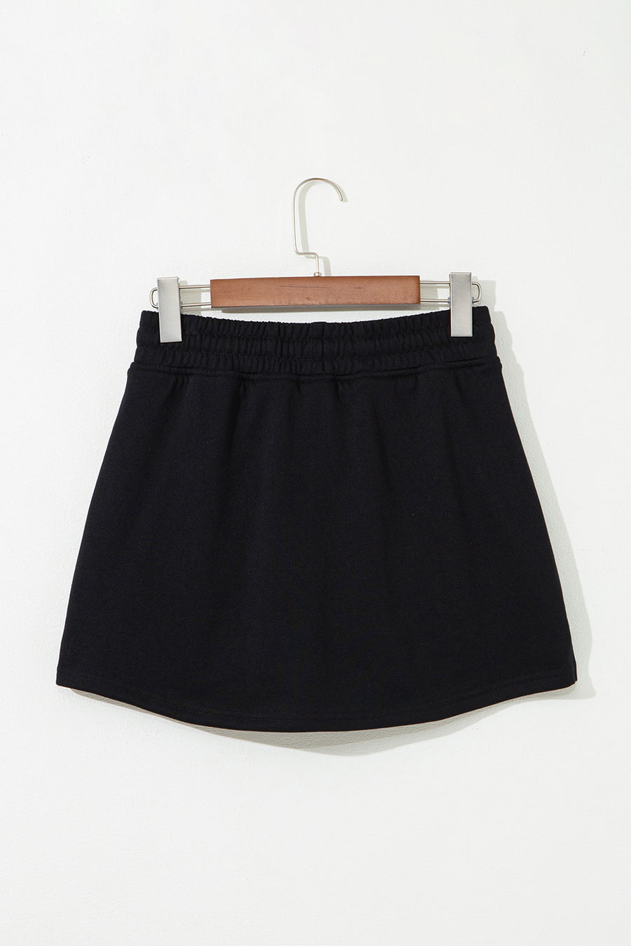 French Terry Drawstring Skort with Pockets- 3 Colors