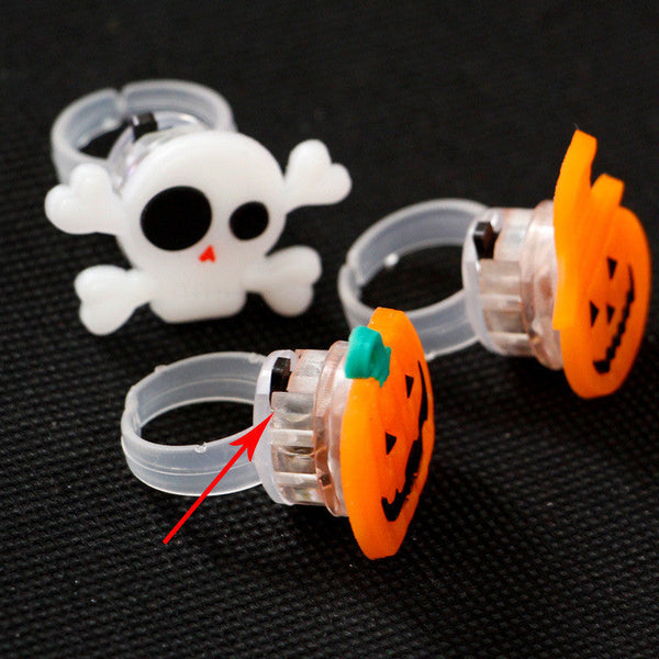 Halloween Light Up Rings