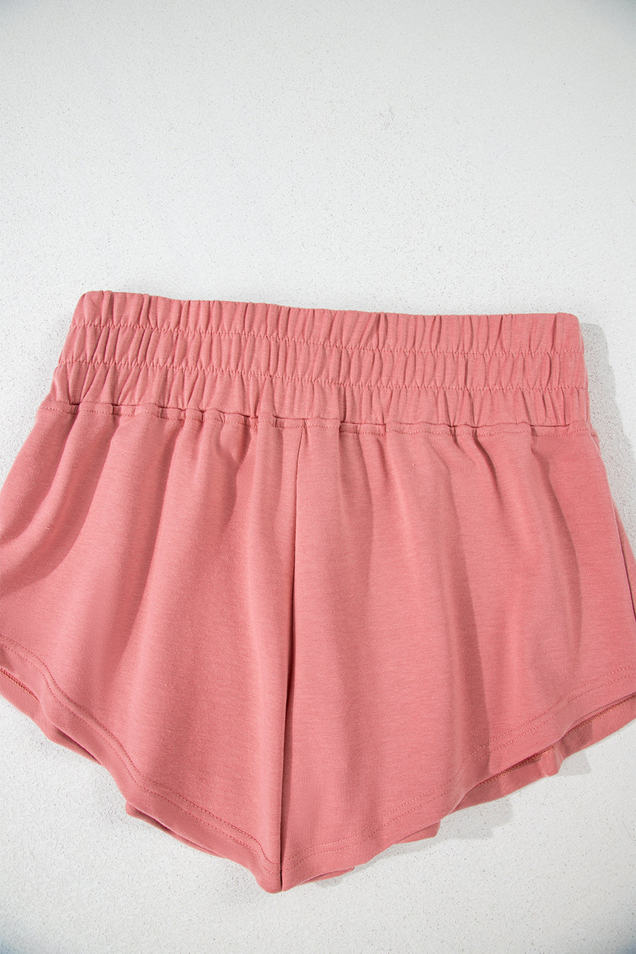 Cropped Tee and Curved Hem High Waist Skort Set- 2 Colors
