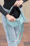 Wide Strap Double Zipper Crossbody Bag- 9 Colors