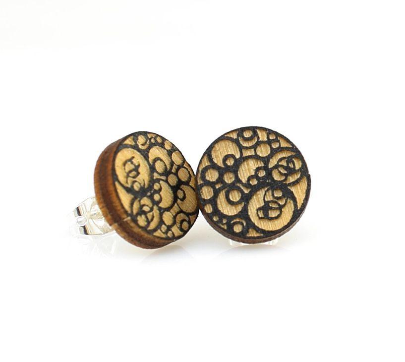 Circles in Circles Stud Earrings #3002