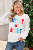 White Chenille Letter Patch Quilted Sweatshirt- 2 Styles