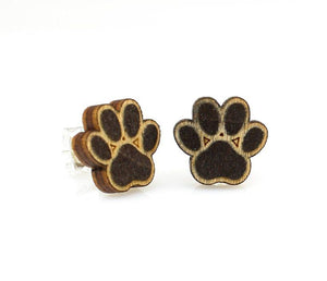 Puppy Paw Stud Earrings #3018
