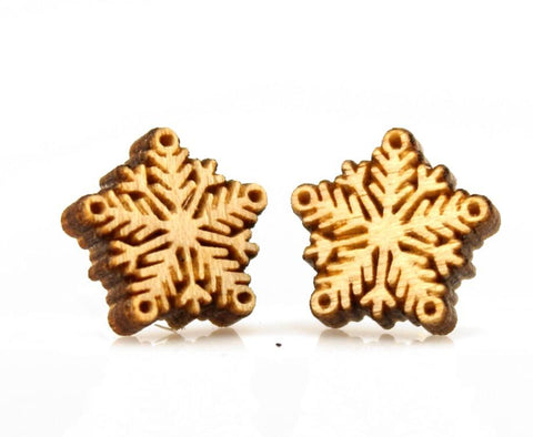 Snowflake Stud Earrings #3054