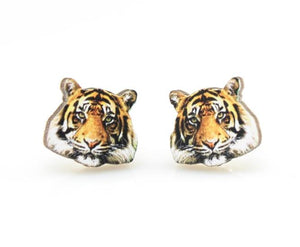 Tiger Stud Earrings #3081