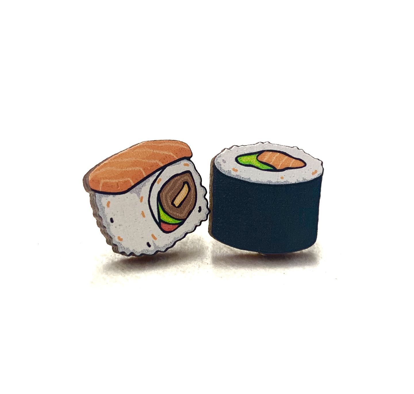 Sushi Stud Earrings #3087